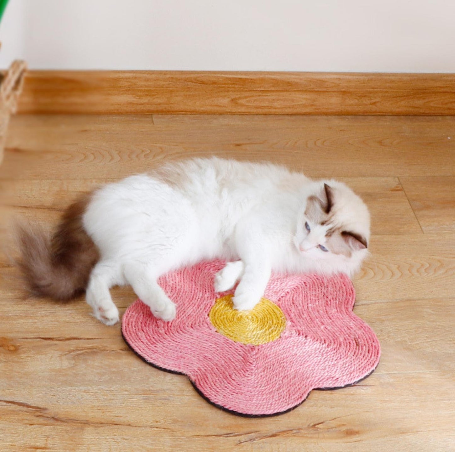Hangable Sisal Cat Scratcher Cat Scratching Mat Toys - {{product.type}} - PawPawUp