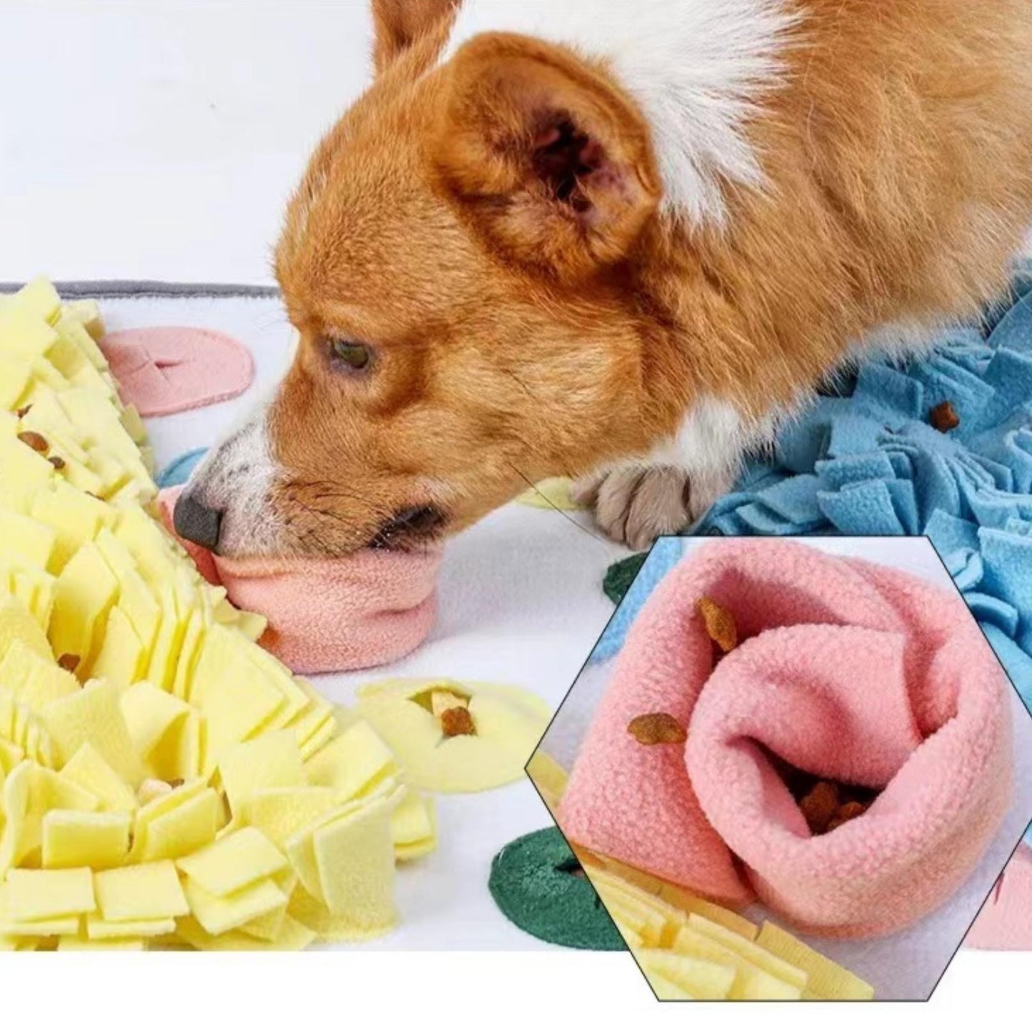 Large Dog Snuffle Mat Puzzle Training Toy - {{product.type}} - PawPawUp