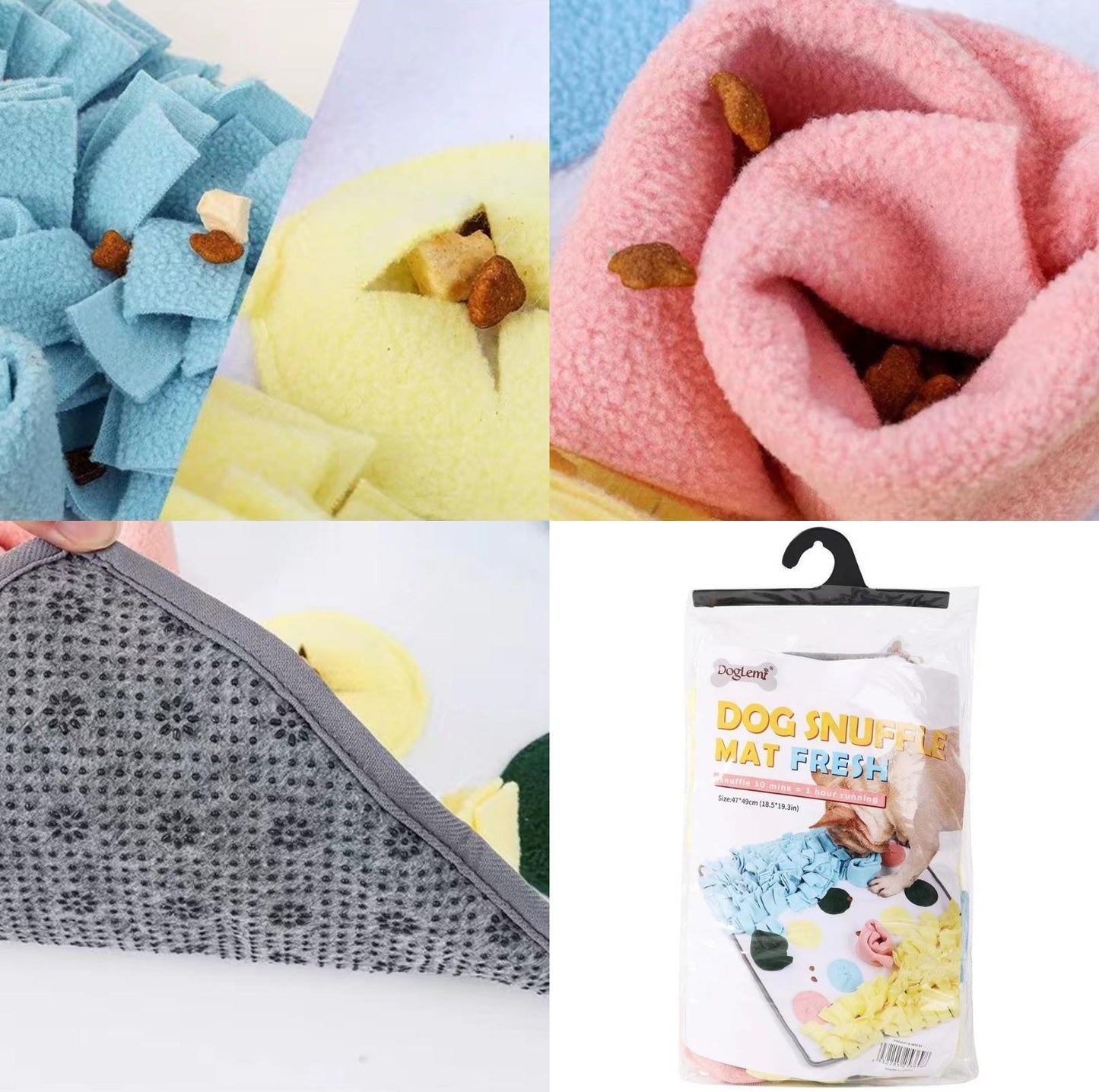 Large Dog Snuffle Mat Puzzle Training Toy - {{product.type}} - PawPawUp