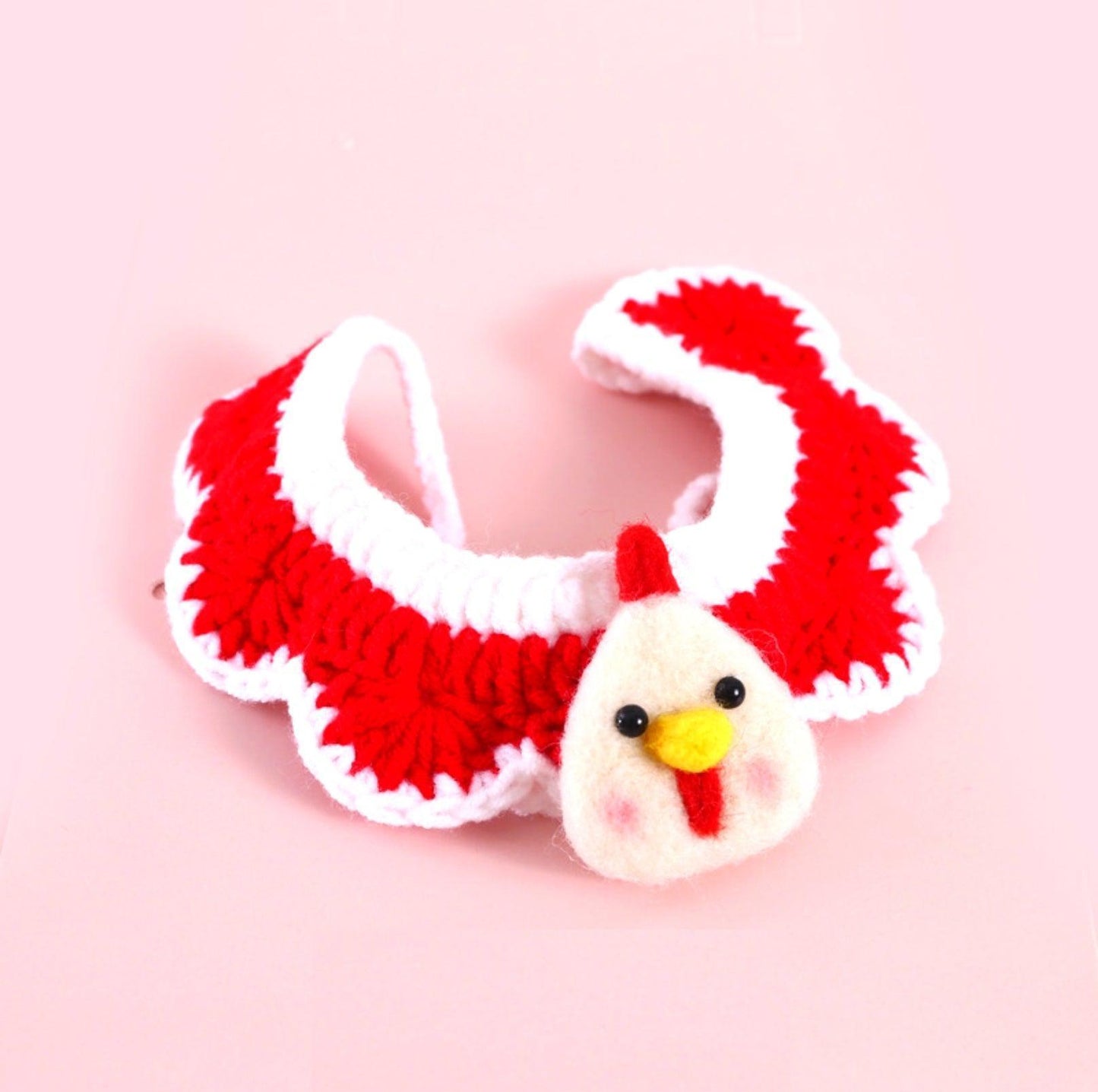 Little Animal Friends Style Knitted Woolen Bibs for Pets - {{product.type}} - PawPawUp