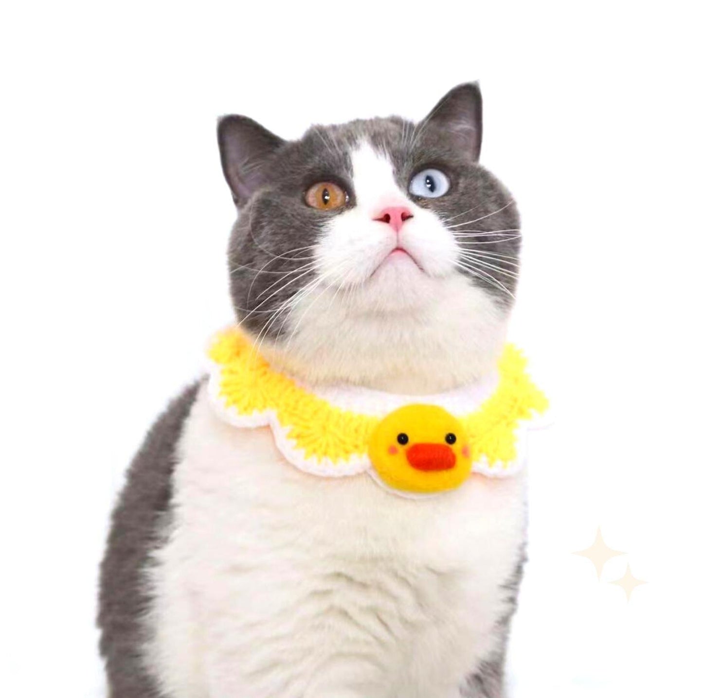 Little Animal Friends Style Knitted Woolen Bibs for Pets - {{product.type}} - PawPawUp
