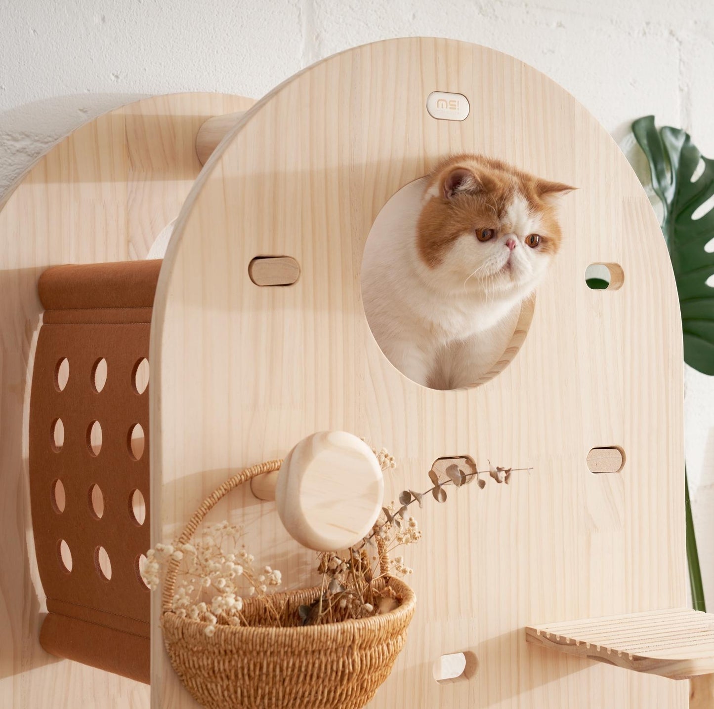 Makesure Luxury Wooden Cat Tree Cat Furniture - {{product.type}} - PawPawUp
