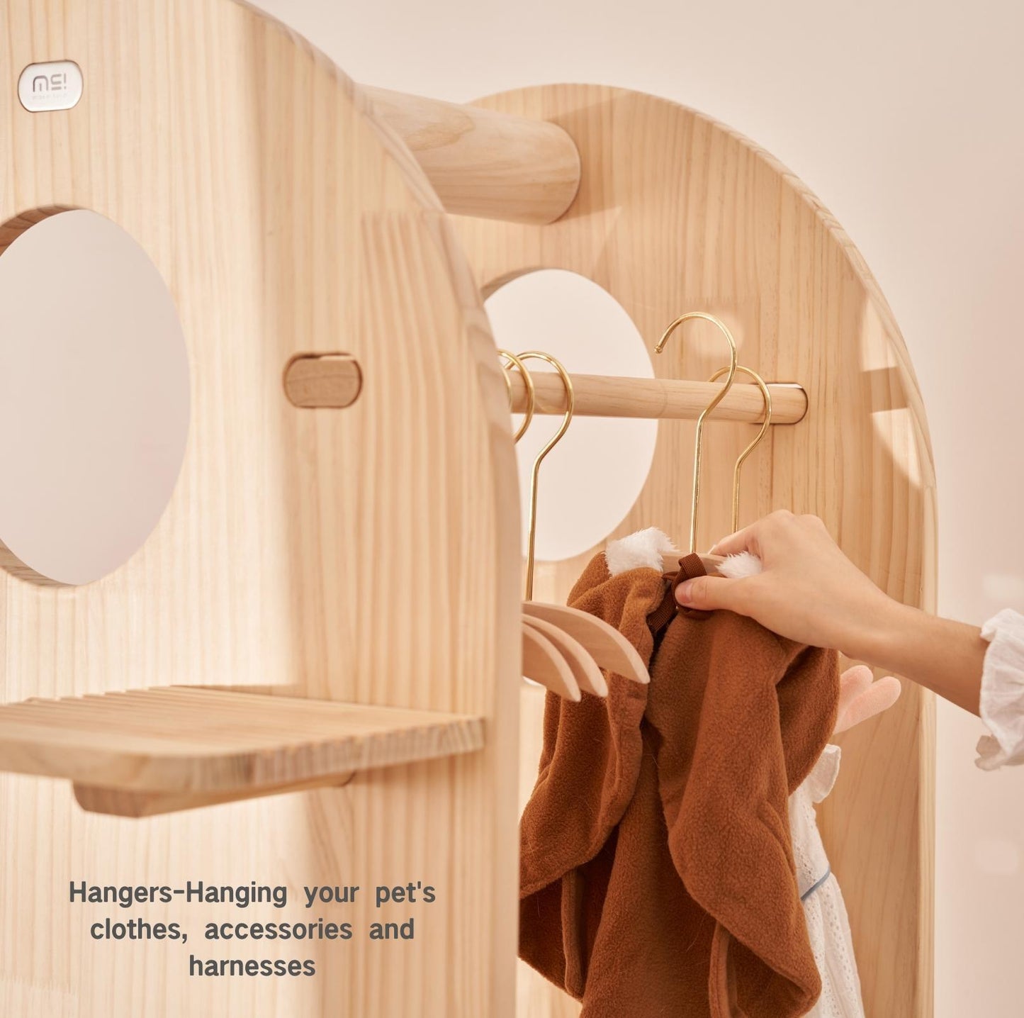 Makesure Luxury Wooden Cat Tree Cat Furniture - {{product.type}} - PawPawUp