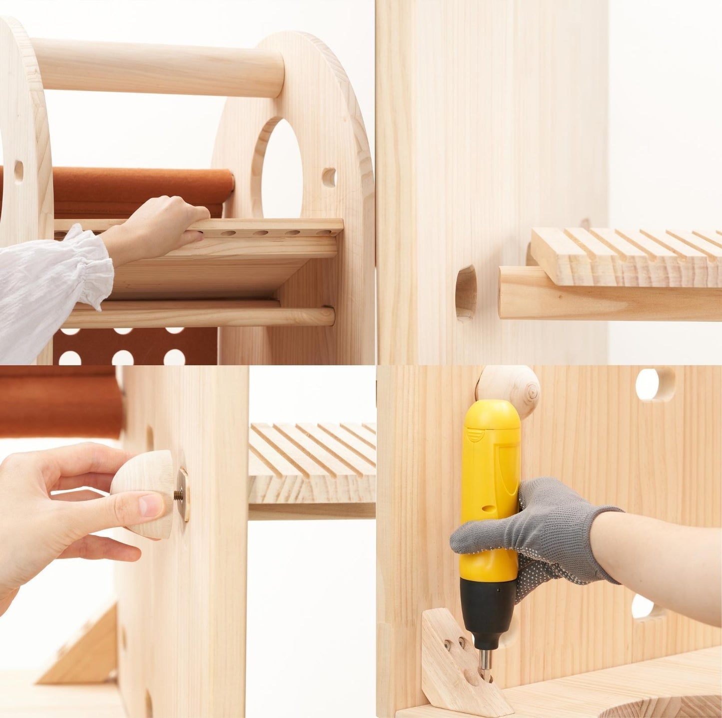 Makesure Luxury Wooden Cat Tree Cat Furniture - {{product.type}} - PawPawUp