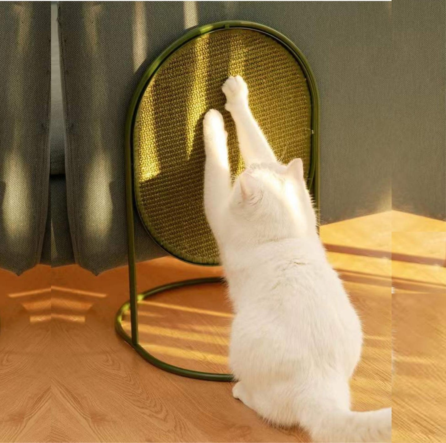 Makesure Multifunctional Cat Scratcher | Sisal Standing Scratching Board - {{product.type}} - PawPawUp