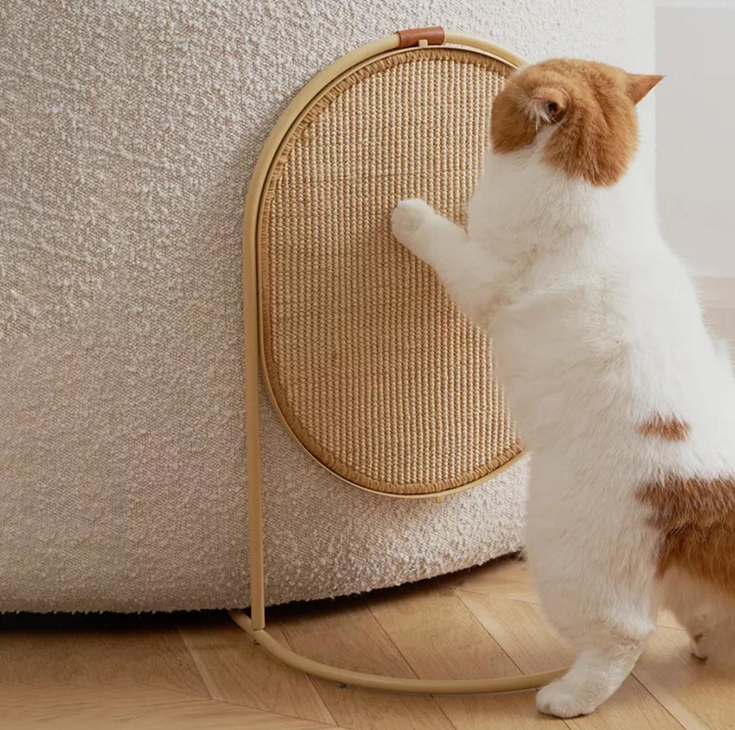 Makesure Multifunctional Cat Scratcher | Sisal Standing Scratching Board - {{product.type}} - PawPawUp