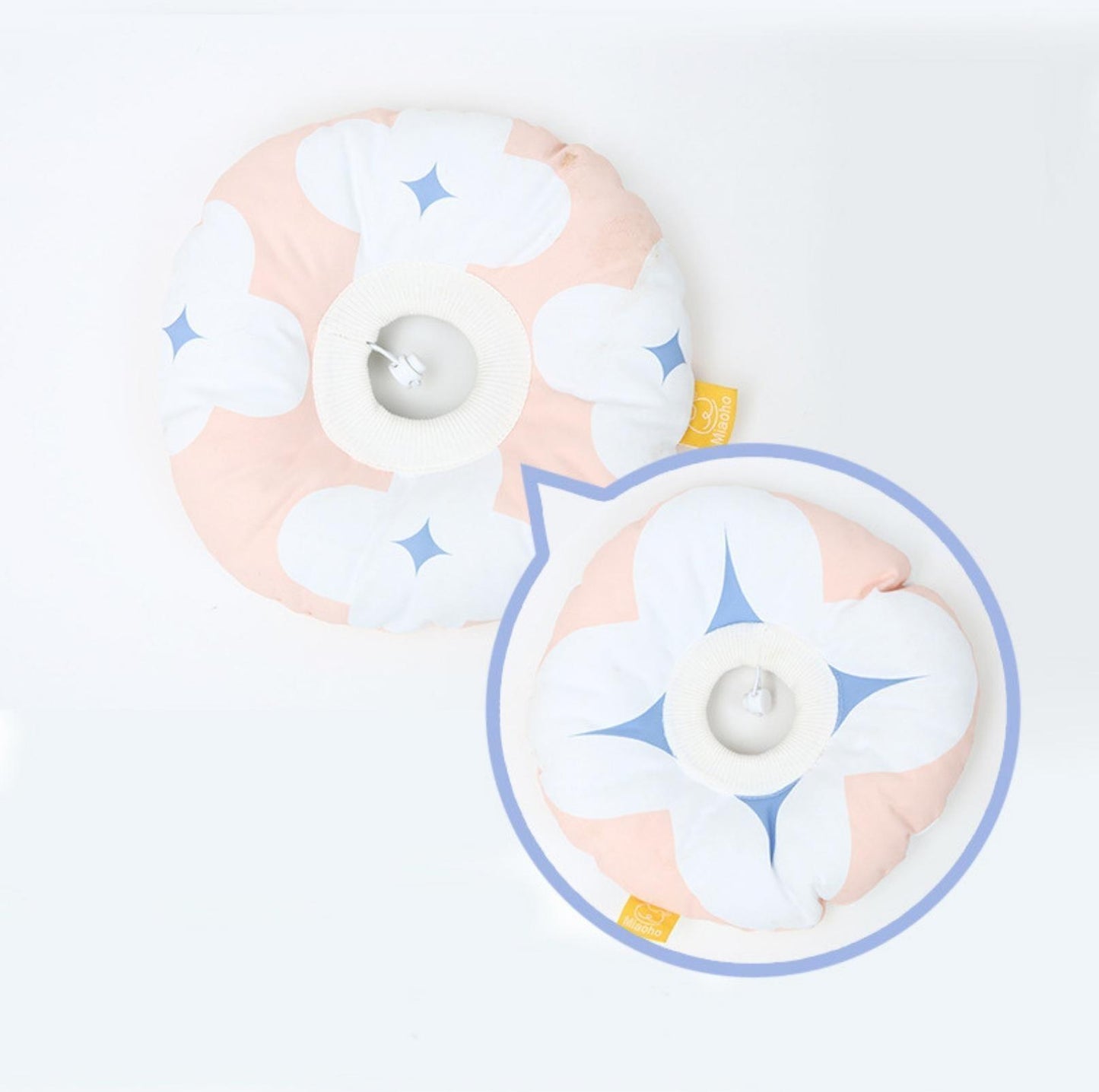 Miaoho Flower Pattern Water-Proof Pet Recovery Collar - {{product.type}} - PawPawUp