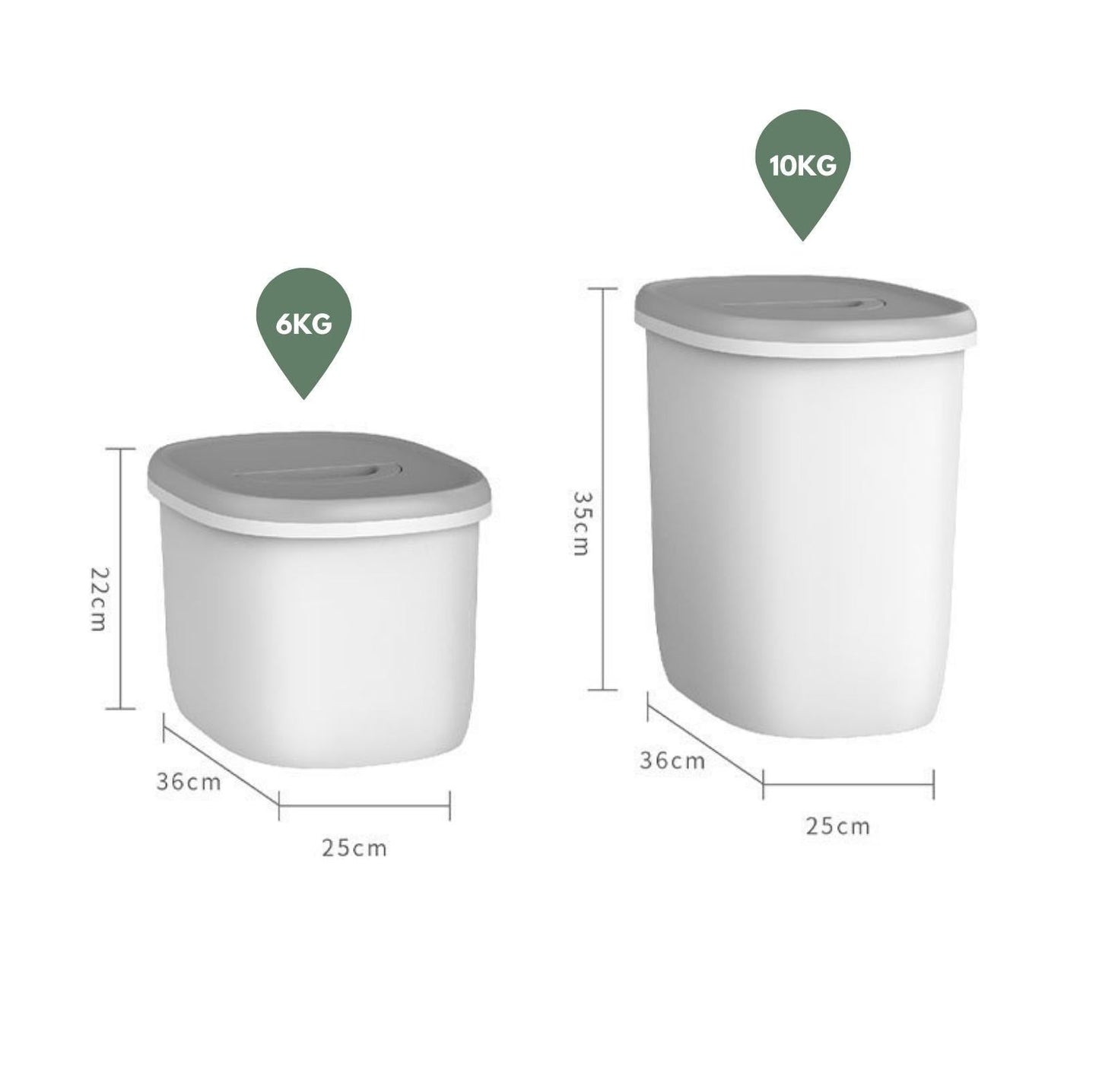 Mousse Pet Food Container Food Storage - {{product.type}} - PawPawUp