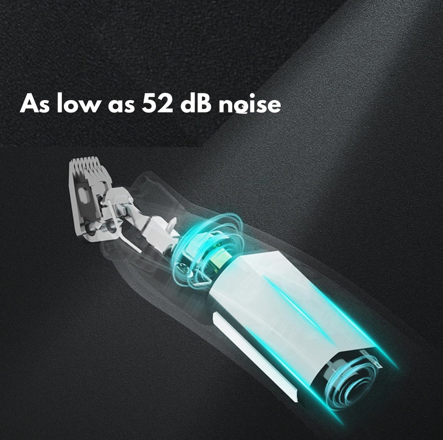 Pakeway Quiet Electric Pet Hair Trimmer With Light And USB Power Charge - {{product.type}} - PawPawUp