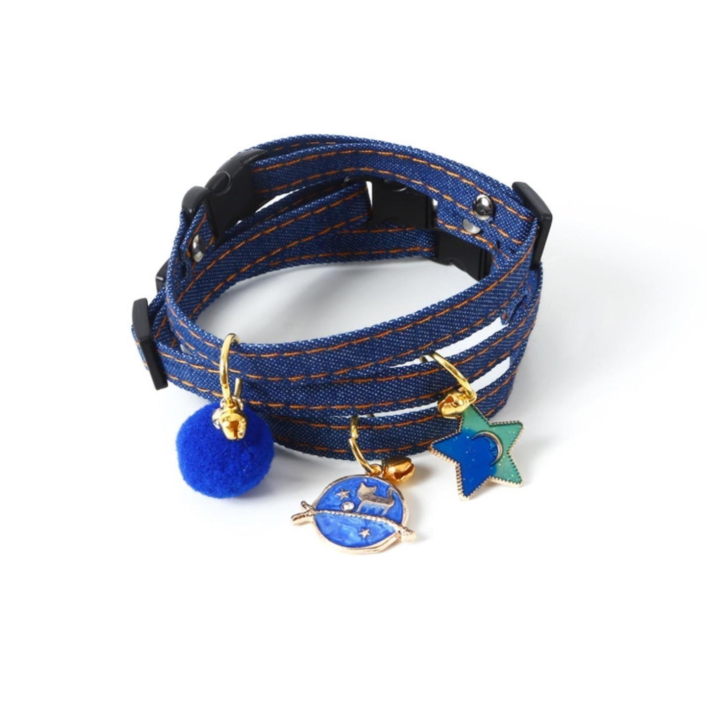 Pet Denim Style Collar - {{product.type}} - PawPawUp