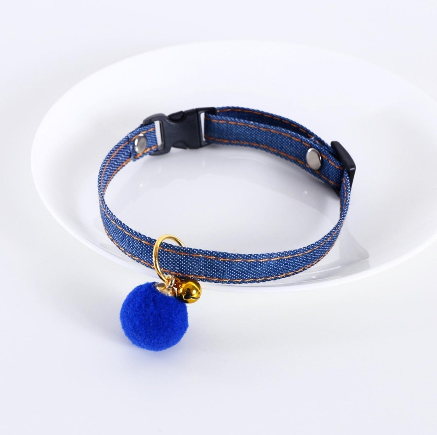 Pet Denim Style Collar - {{product.type}} - PawPawUp