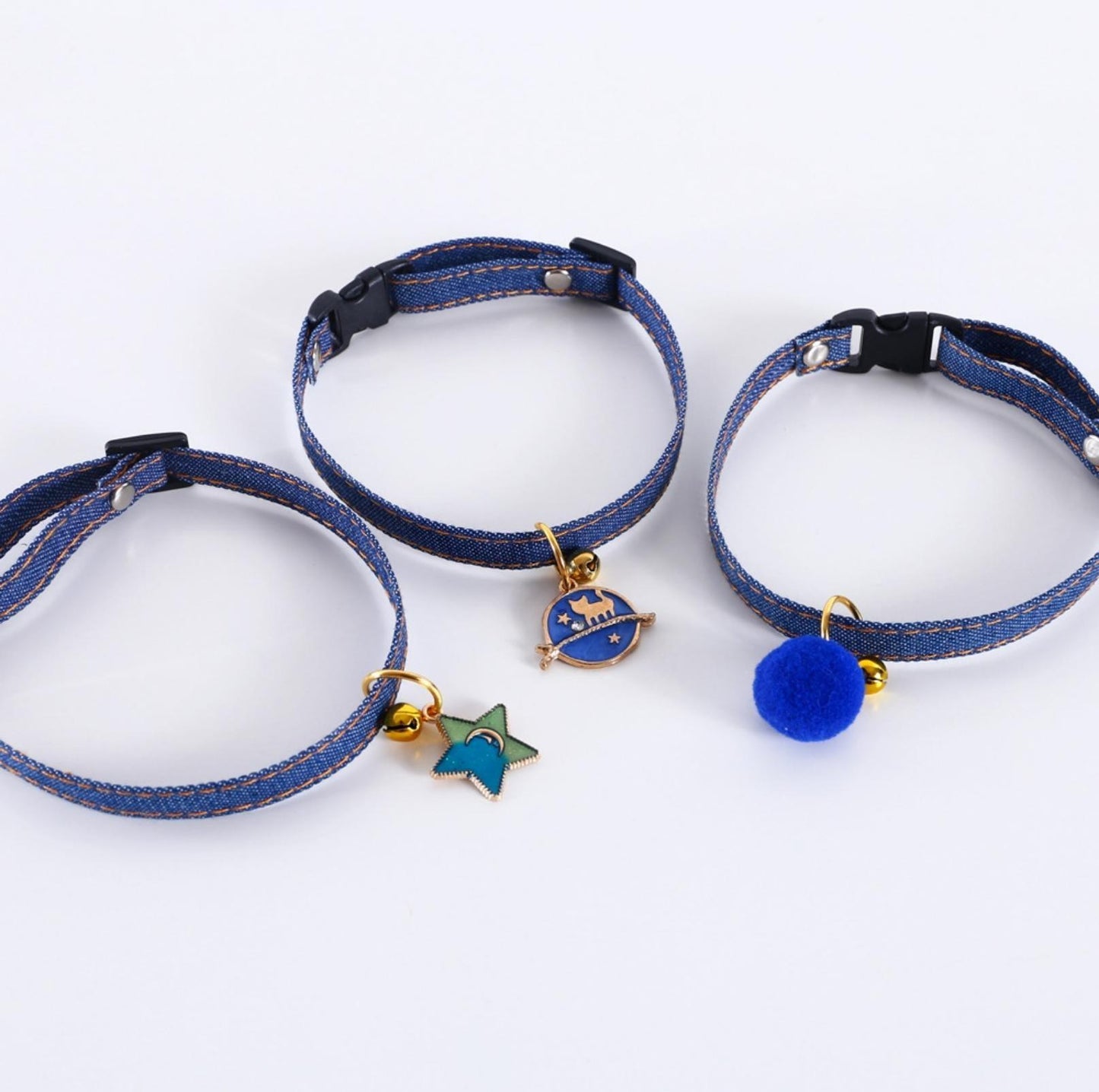 Pet Denim Style Collar - {{product.type}} - PawPawUp