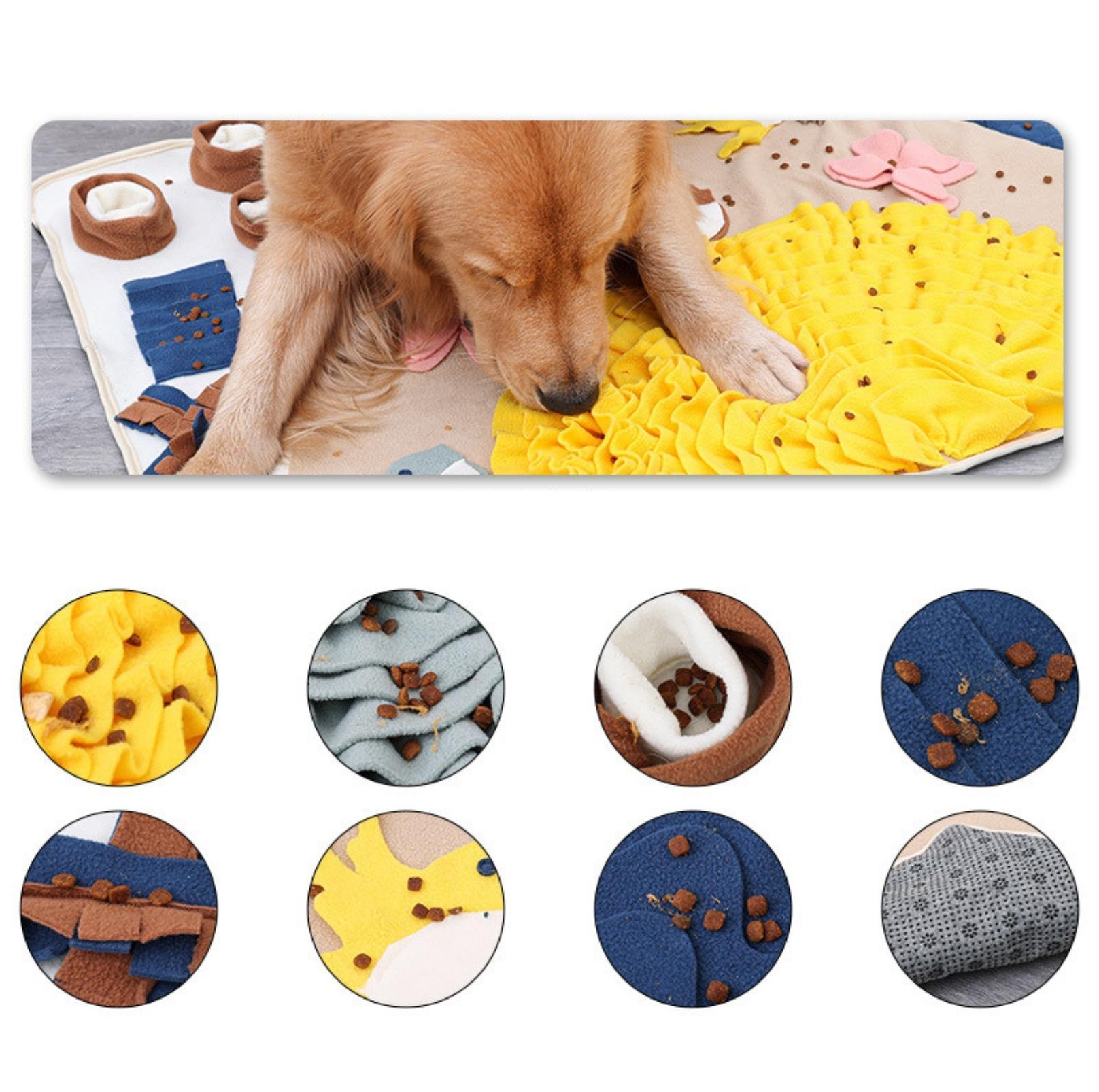 Pet Snuffle Mat Dog Puzzle Training Toy XL Birdy And Butterflies - {{product.type}} - PawPawUp