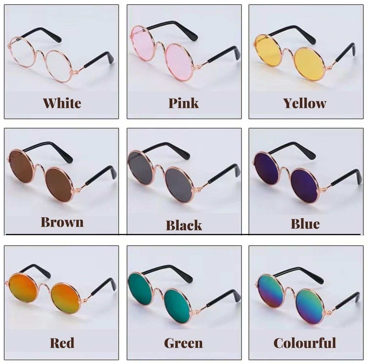 Pet Trendy Sunglasses - {{product.type}} - PawPawUp