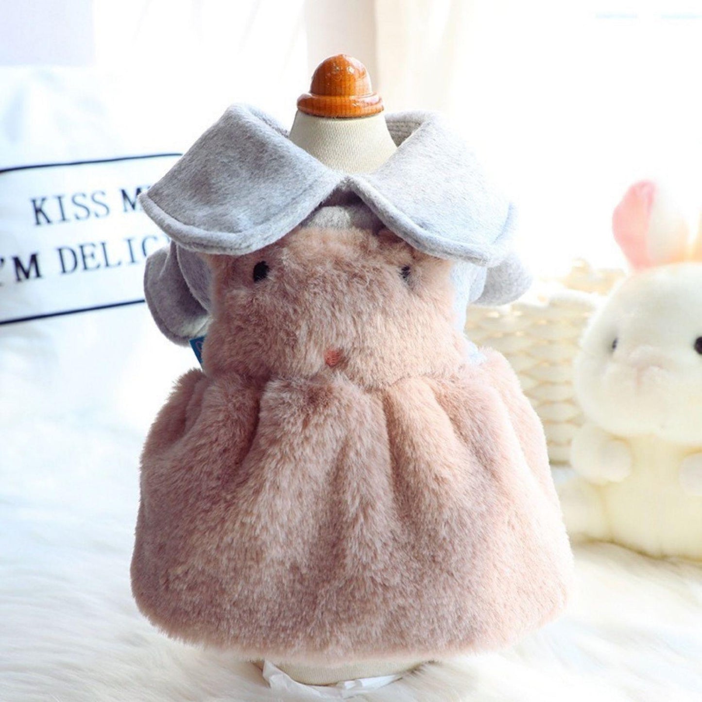 Plush Bunny Winter and Autumn Suspender Skirt - {{product.type}} - PawPawUp
