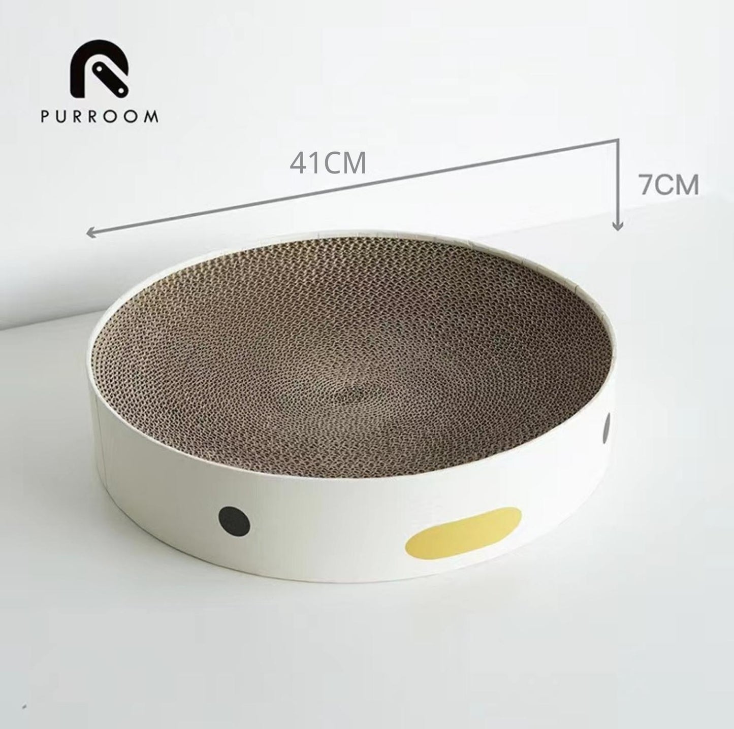 PURROOM Little Chicken Series- Round Scratching Board (LARGER ONE) - {{product.type}} - PawPawUp