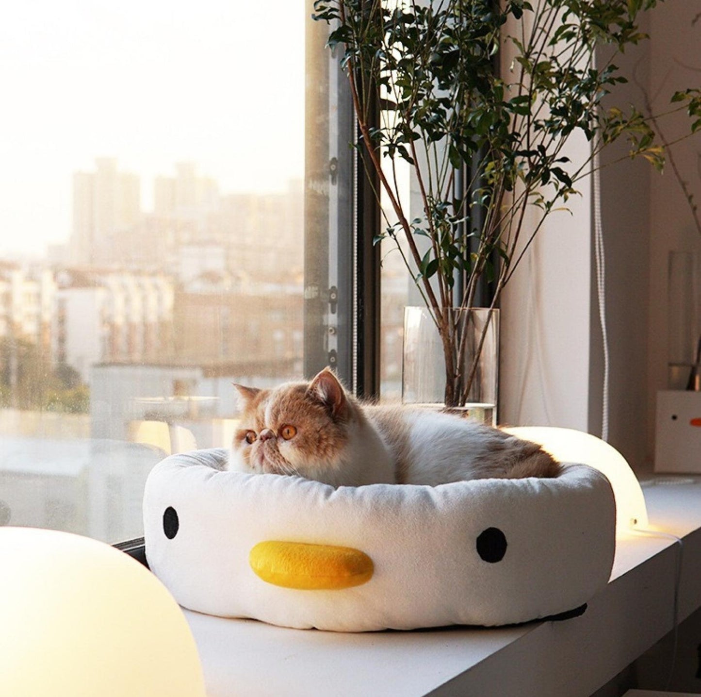 PURROOM Little Chicken Style Cat Bed (Suit small Purroom cat scratcher board) - {{product.type}} - PawPawUp