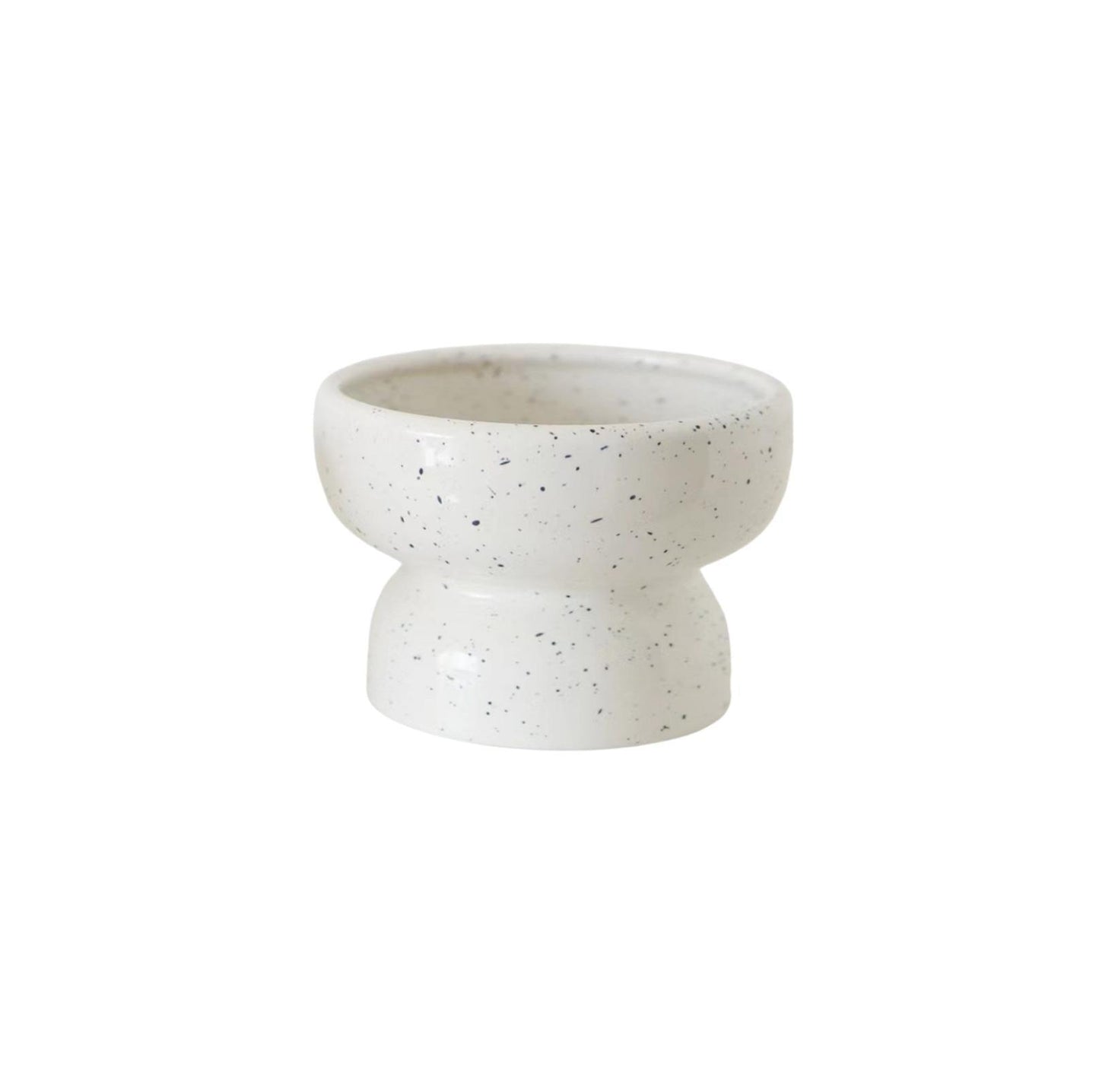 PURROOM Speckle Elevated Ceramic Cat Bowls Small Dog Bowls - {{product.type}} - PawPawUp