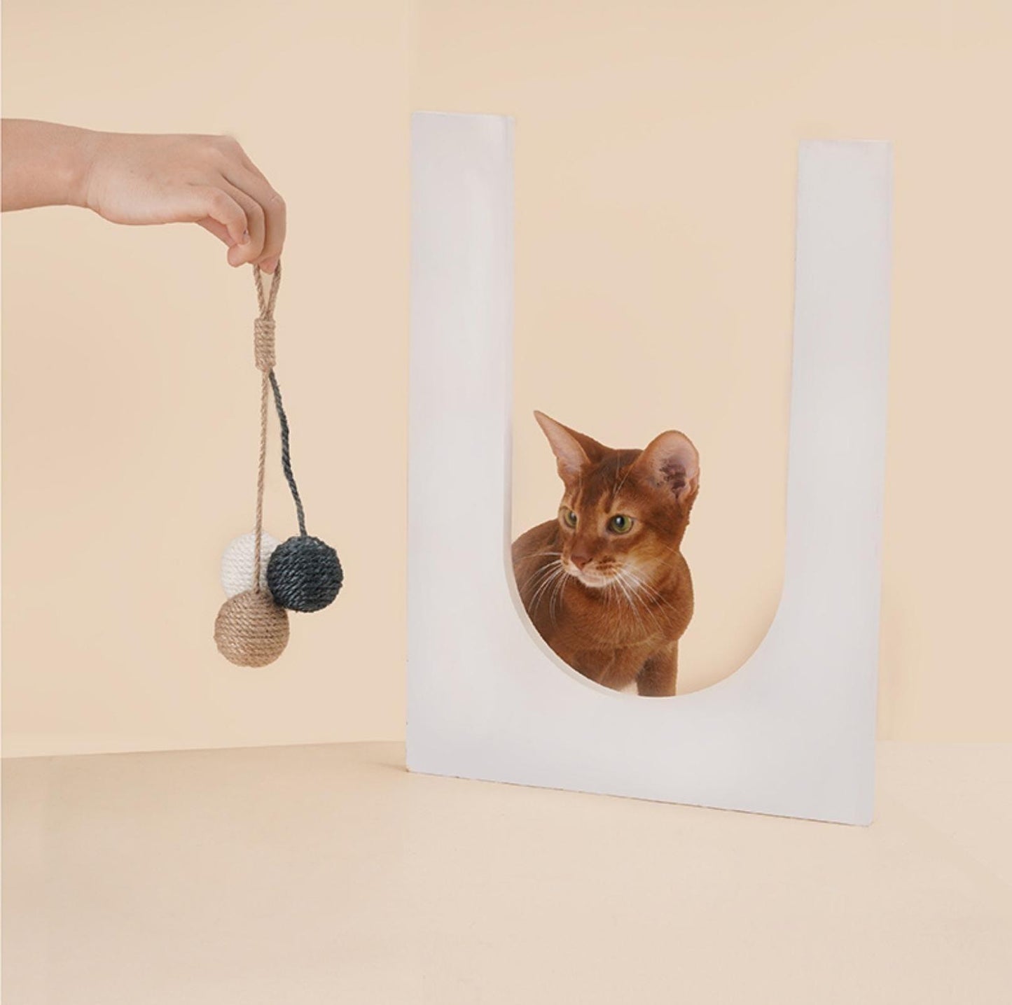 ZeZe Sisal Rope Balls Cat Toys Set - {{product.type}} - PawPawUp