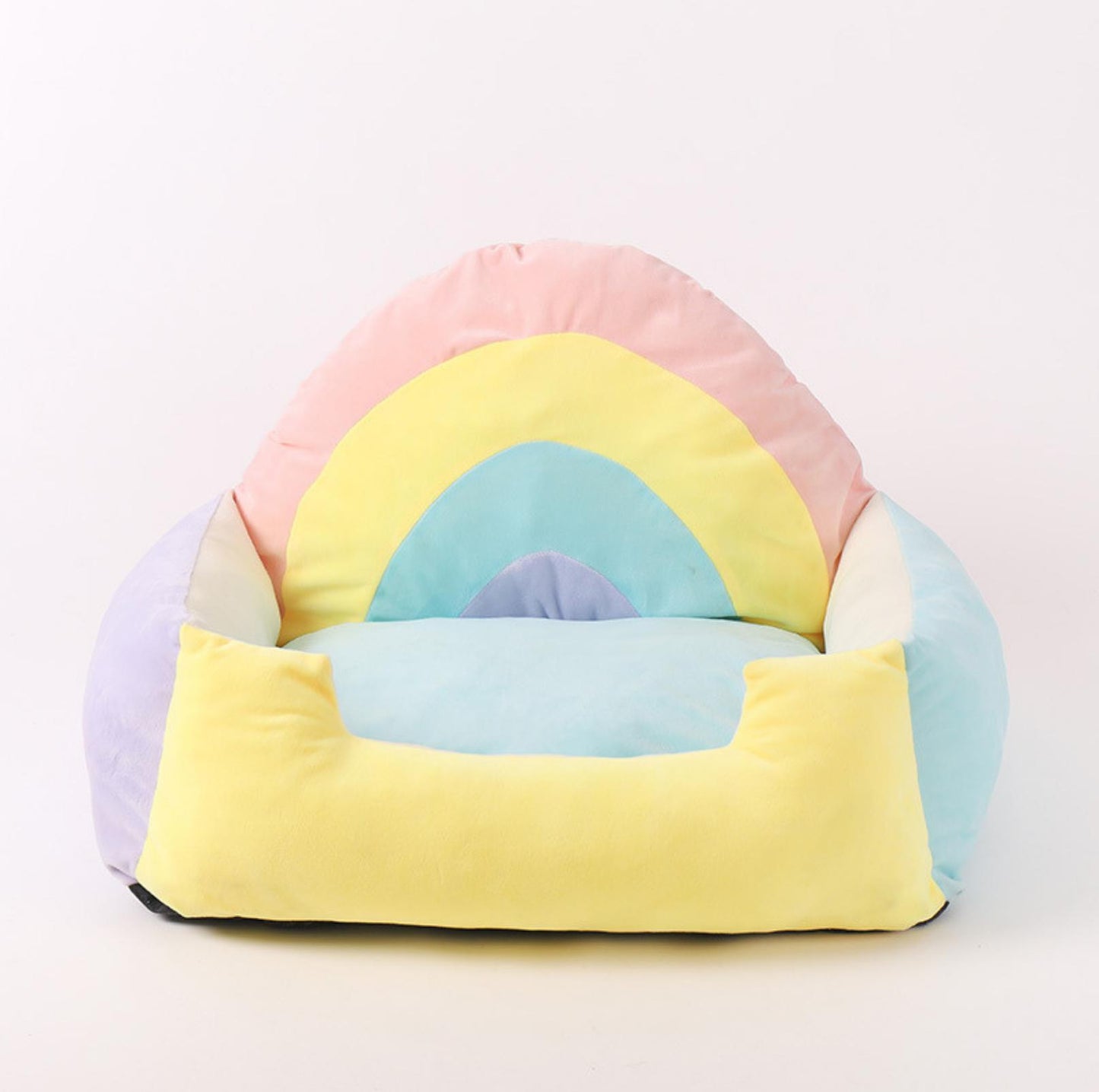 Soft Rainbow Cat Bed Dog Bed - {{product.type}} - PawPawUp