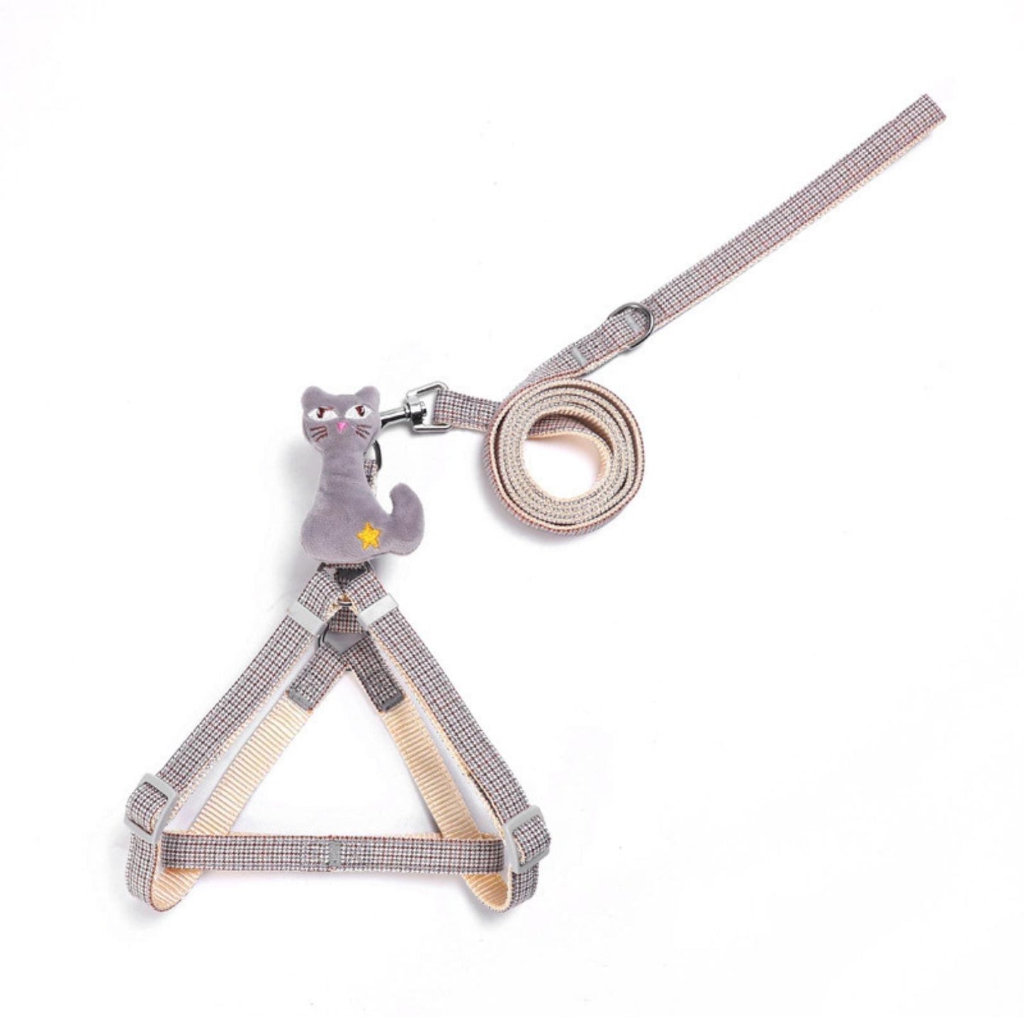 Stunning Pet Leash with Embroidered Cartoon - {{product.type}} - PawPawUp