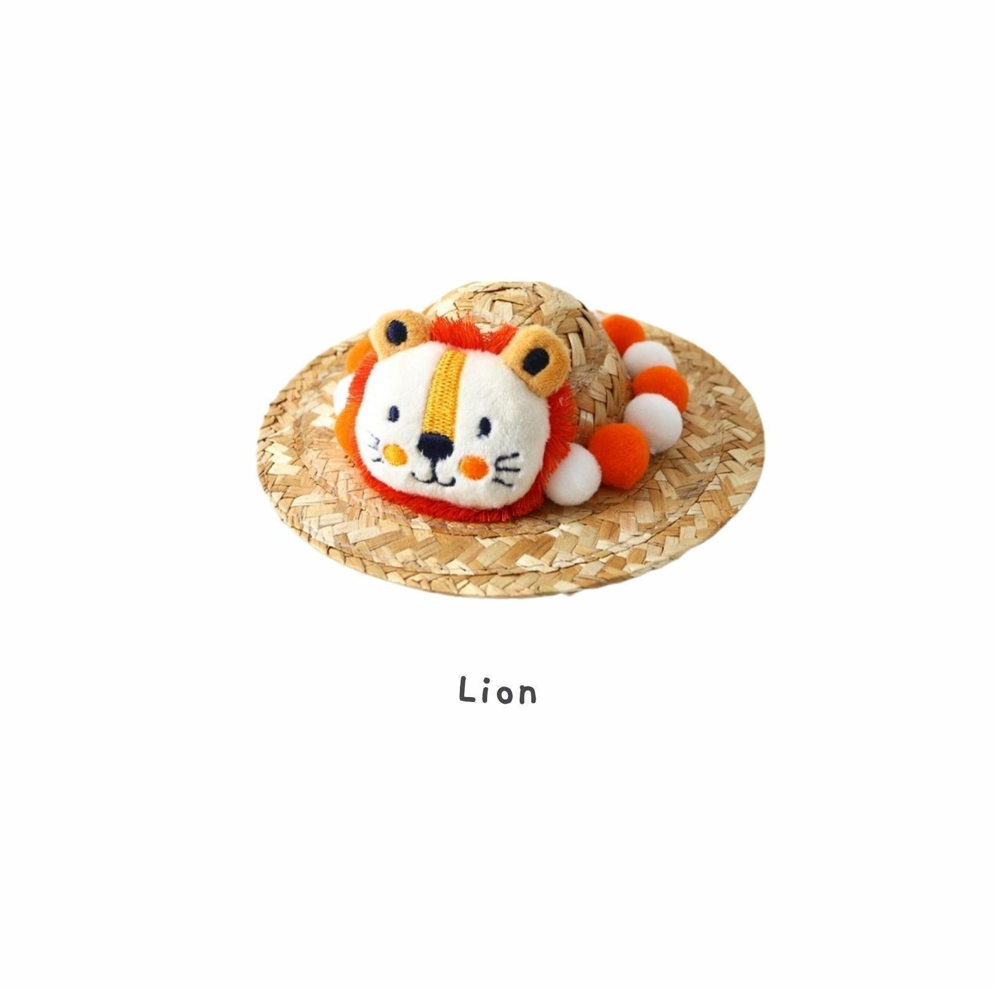 Unique Style Pet Straw Hat - {{product.type}} - PawPawUp