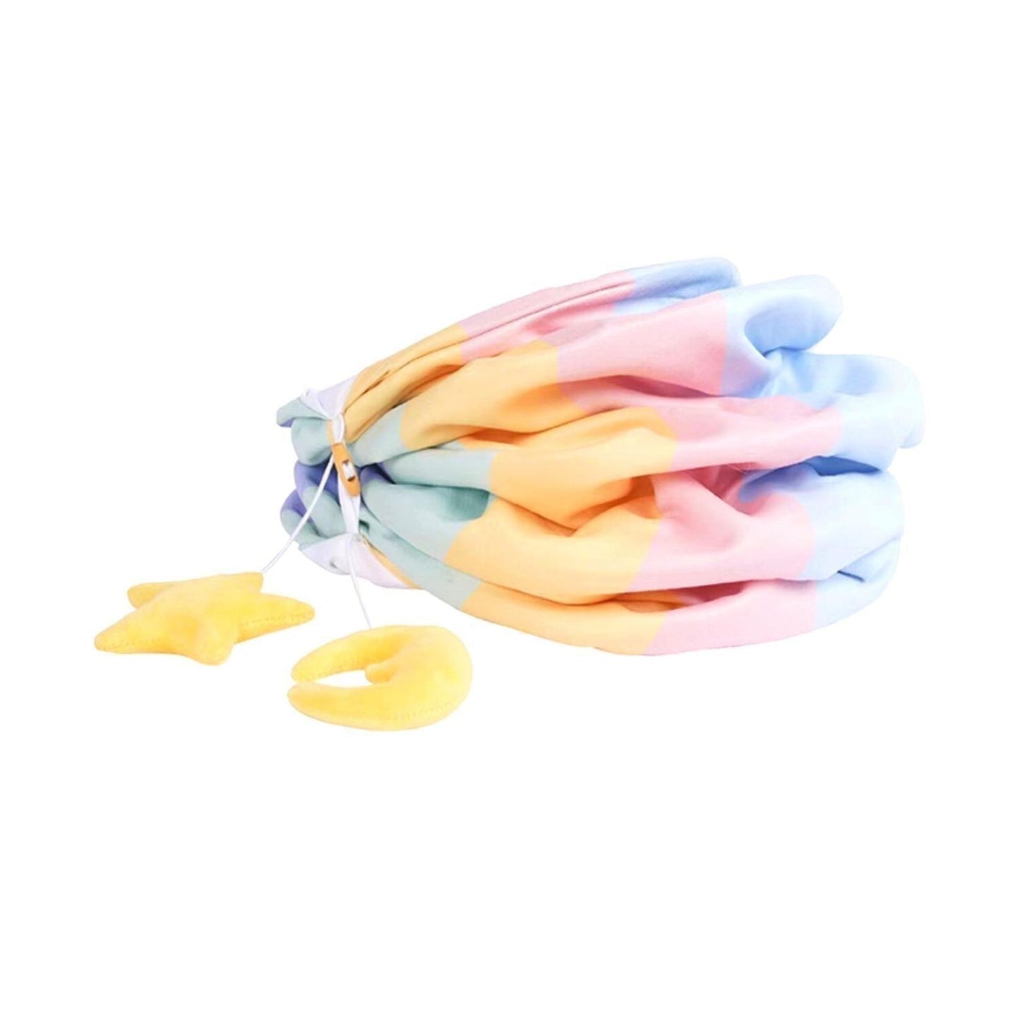 ZeZe Rainbow Tunnel Toys and Removable Cat Bed - {{product.type}} - PawPawUp