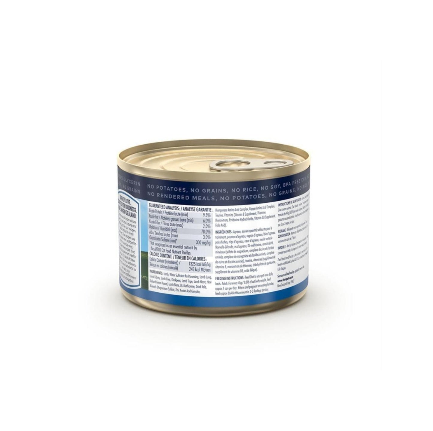 ZIWI Peak Cat Lamb Food Can - {{product.type}} - PawPawUp