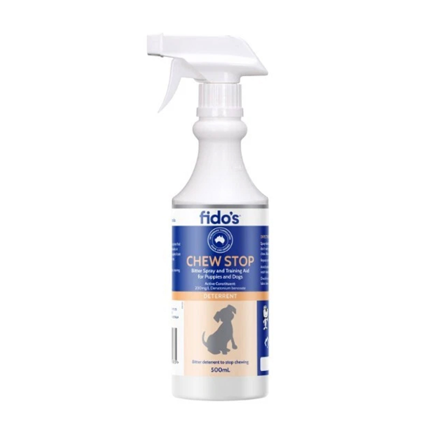 Fidos Chew Stop Bitter Spray For Puppy And Dogs 500ml