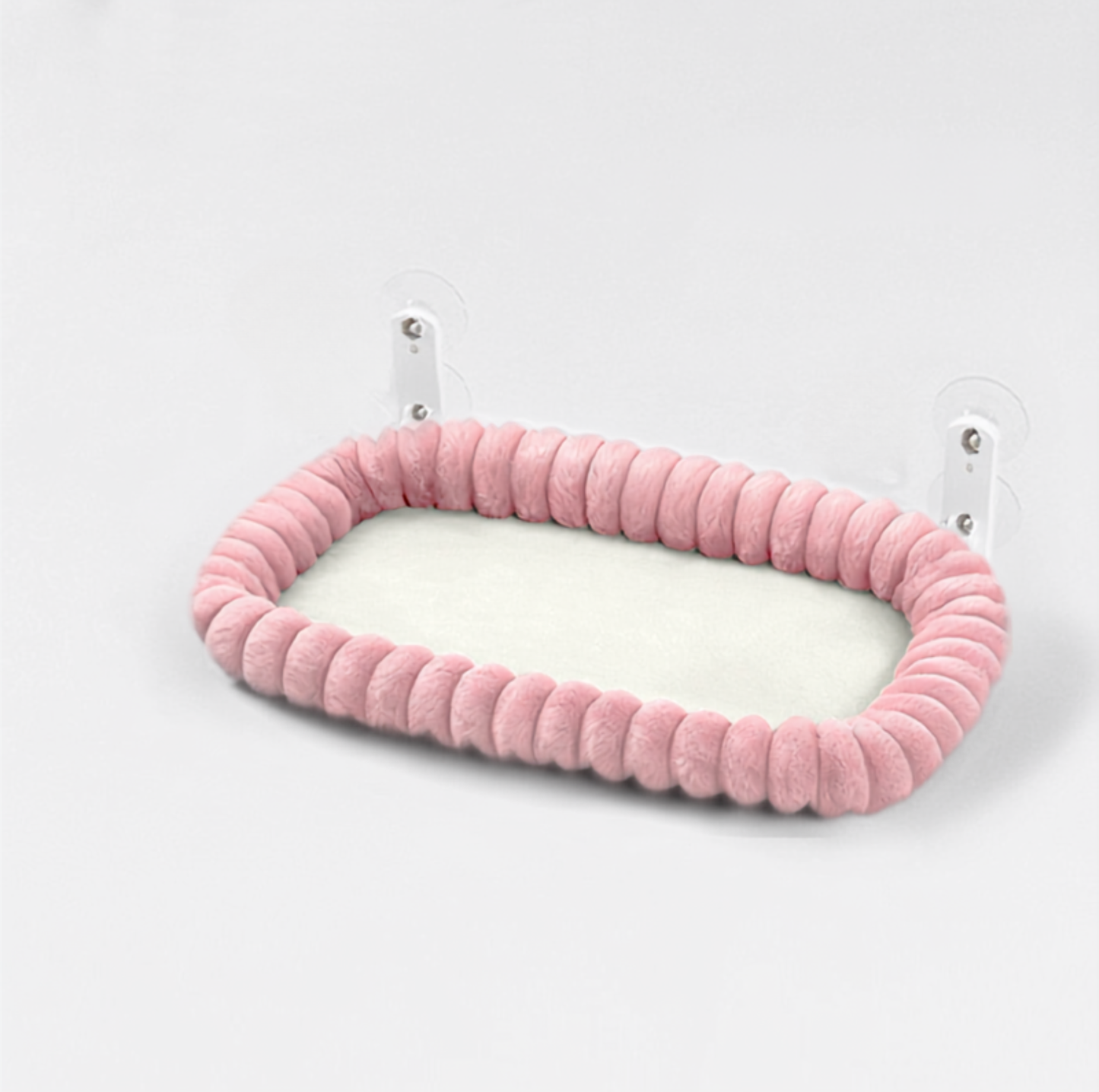Faux Fur Suction Cup Cat Window Hammock