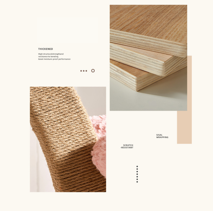 Flower Series Cat Tree – Pink Bloom (3 Platforms)