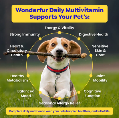 Wonderfur Daily Multivitamin for dogs and cats 200g