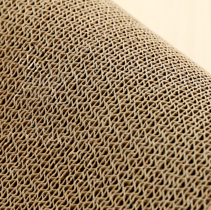 Mushroom Lounge Corrugated Cardboard Cat Scratcher Sofa