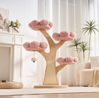 Flower Series Cat Tree – 4 Platforms