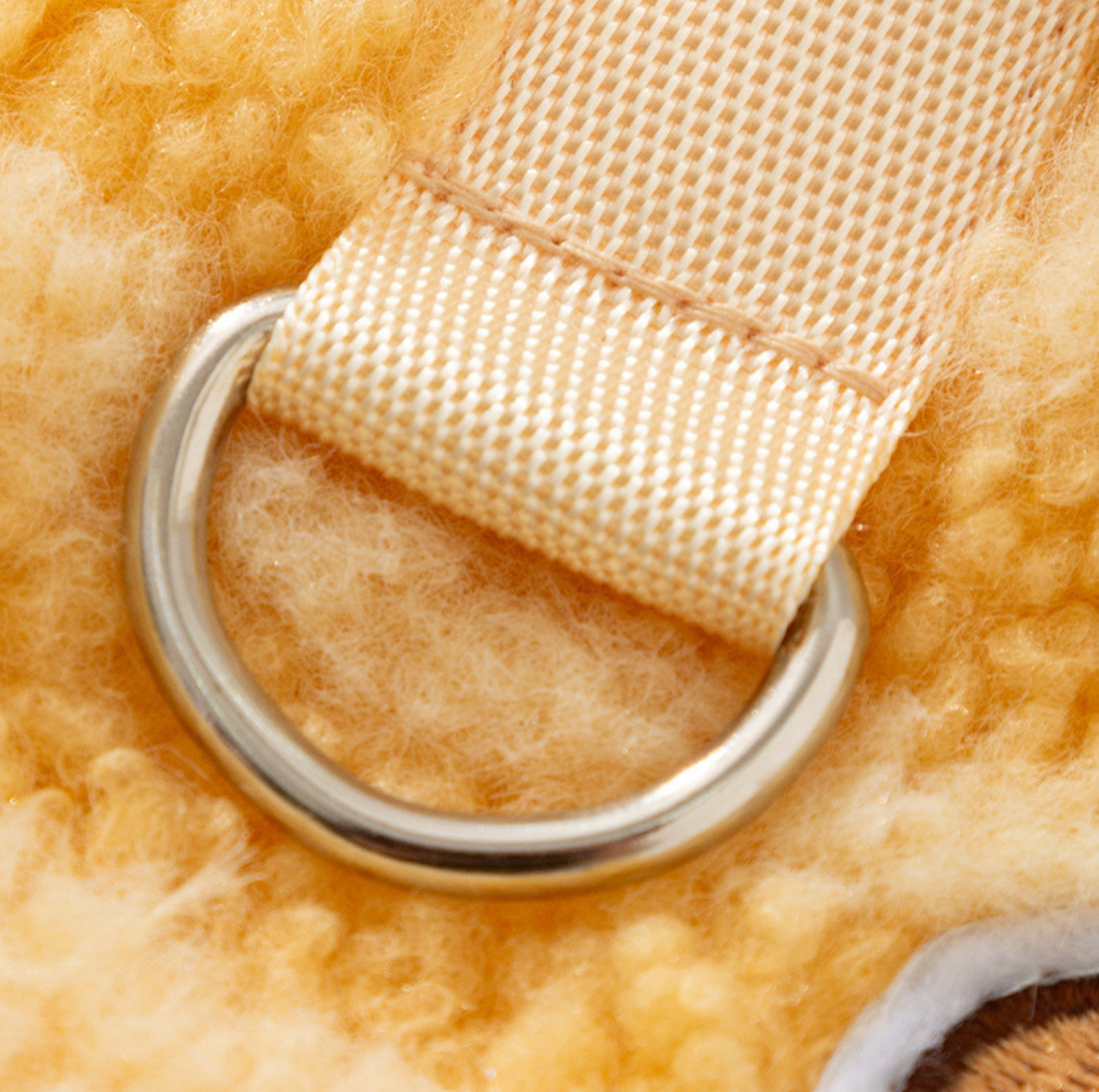 Teddy Fleece Pet Vest with D-Ring
