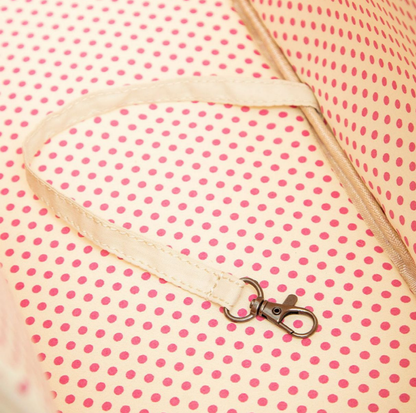 Quilted Side-Opening Pet Carrier Bag with Safety Tether