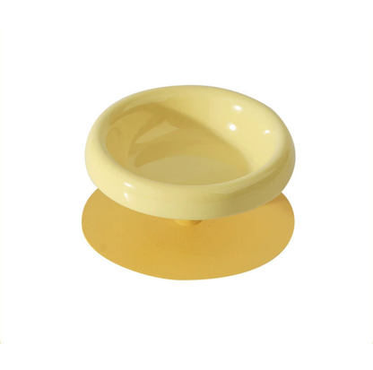 Aura Ceramic Pet Bowl with Metal Stand