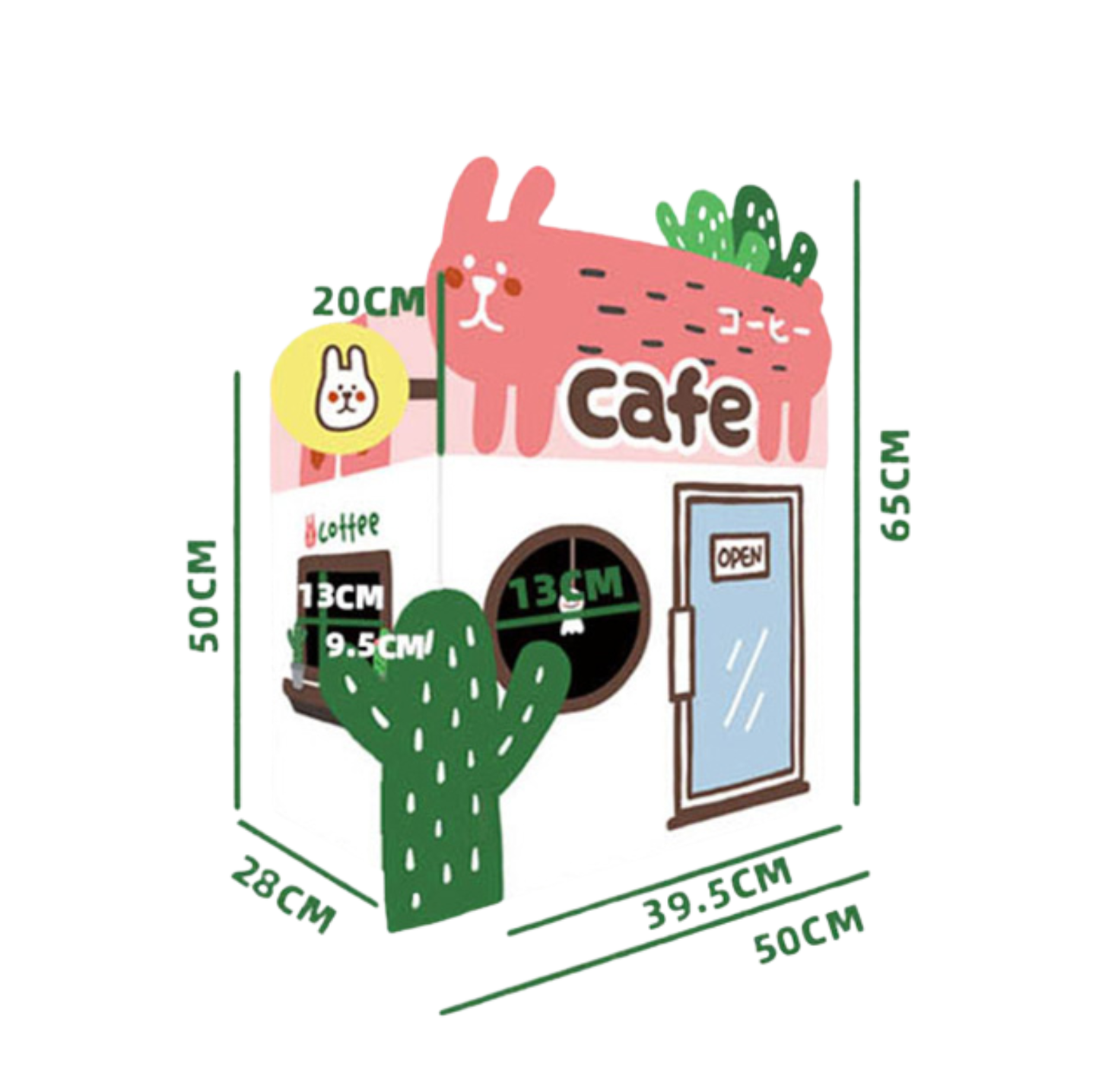 MissPet Cactus Café Cat Scratcher House