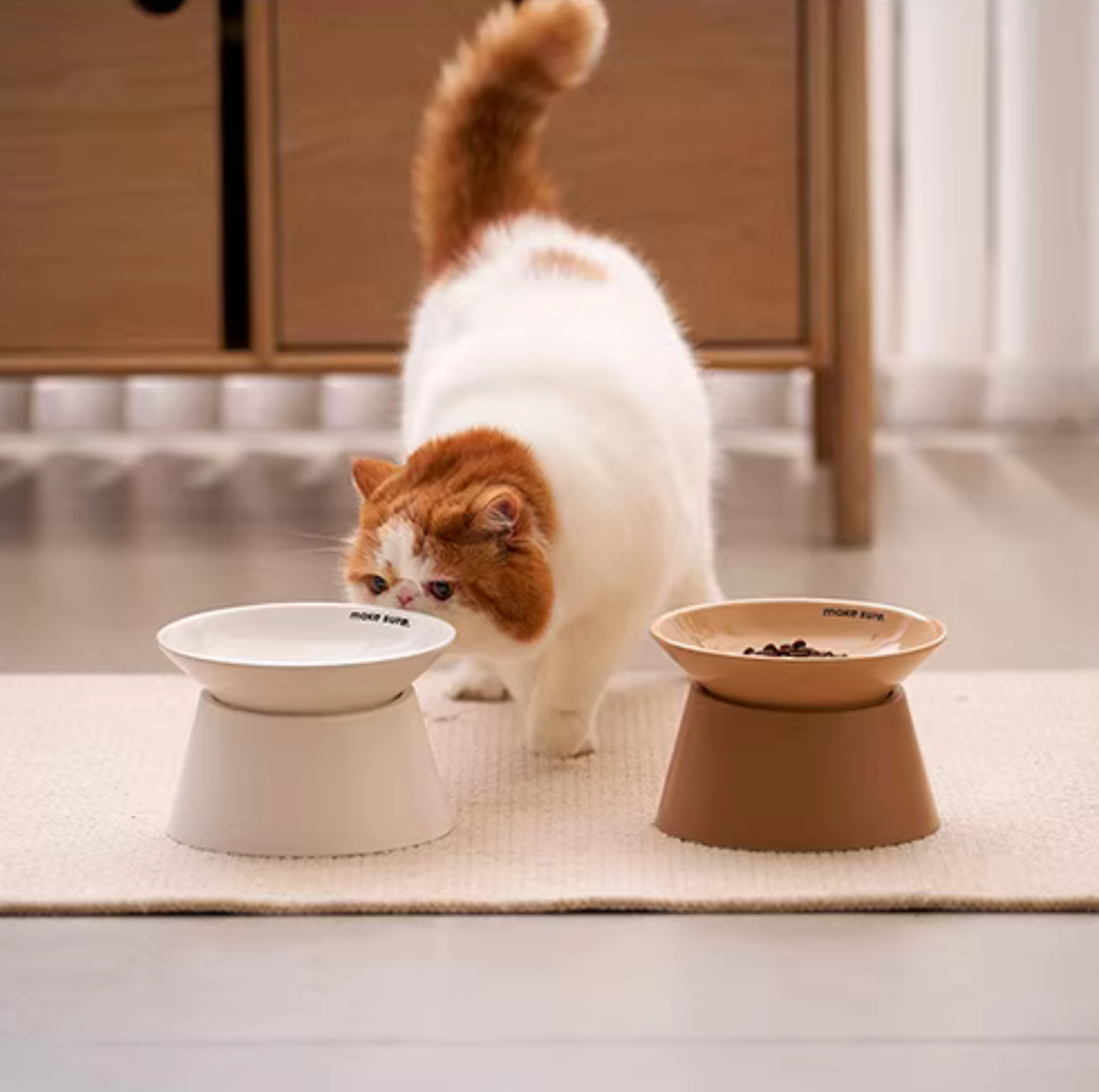 Makesure Tawa Elevated Ceramic Pet Bowl