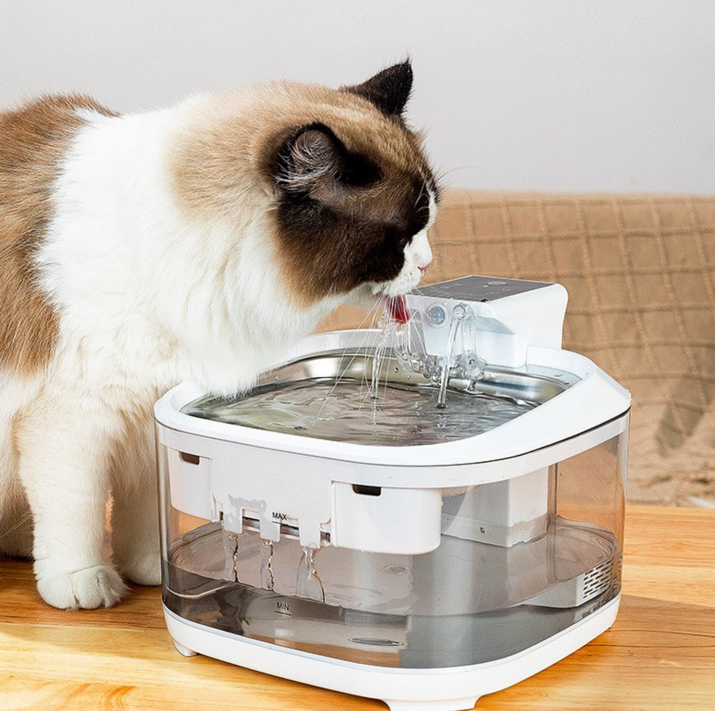 4.5L Rechargeable Wireless Pet Water Fountain