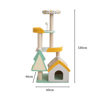 Fairy Tale Paradise Non-Stick Cooling Cat Tree