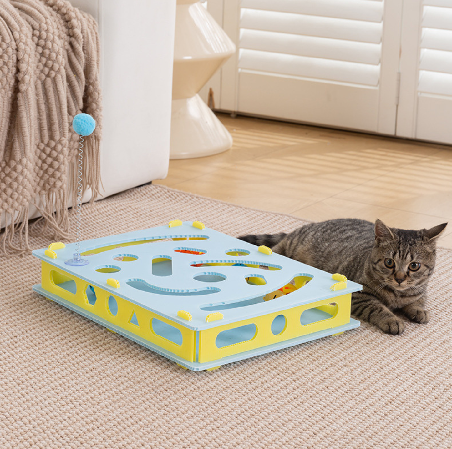 Cat Digging Maze Interactive Toy