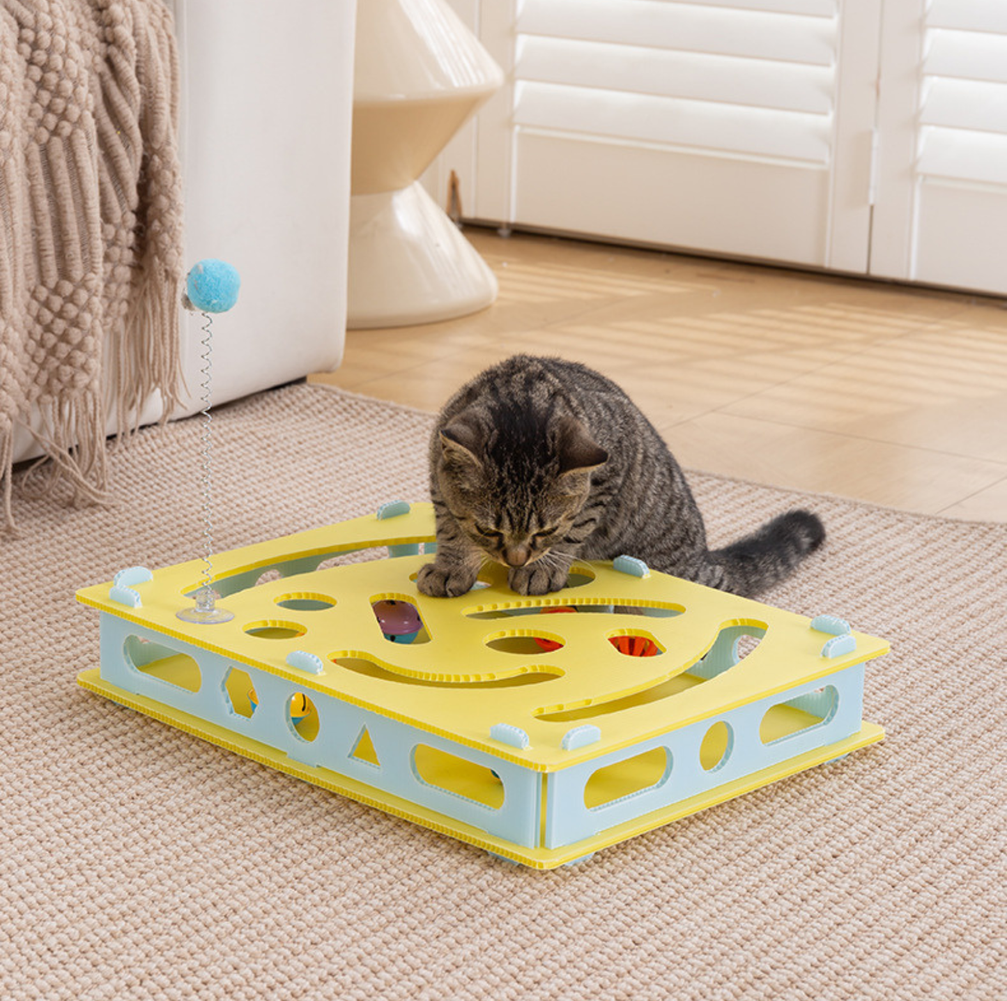 Cat Digging Maze Interactive Toy