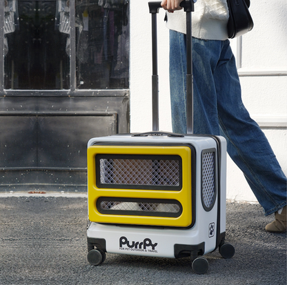 Purrpy "Sugar Cube" Luggage Pet Carrier