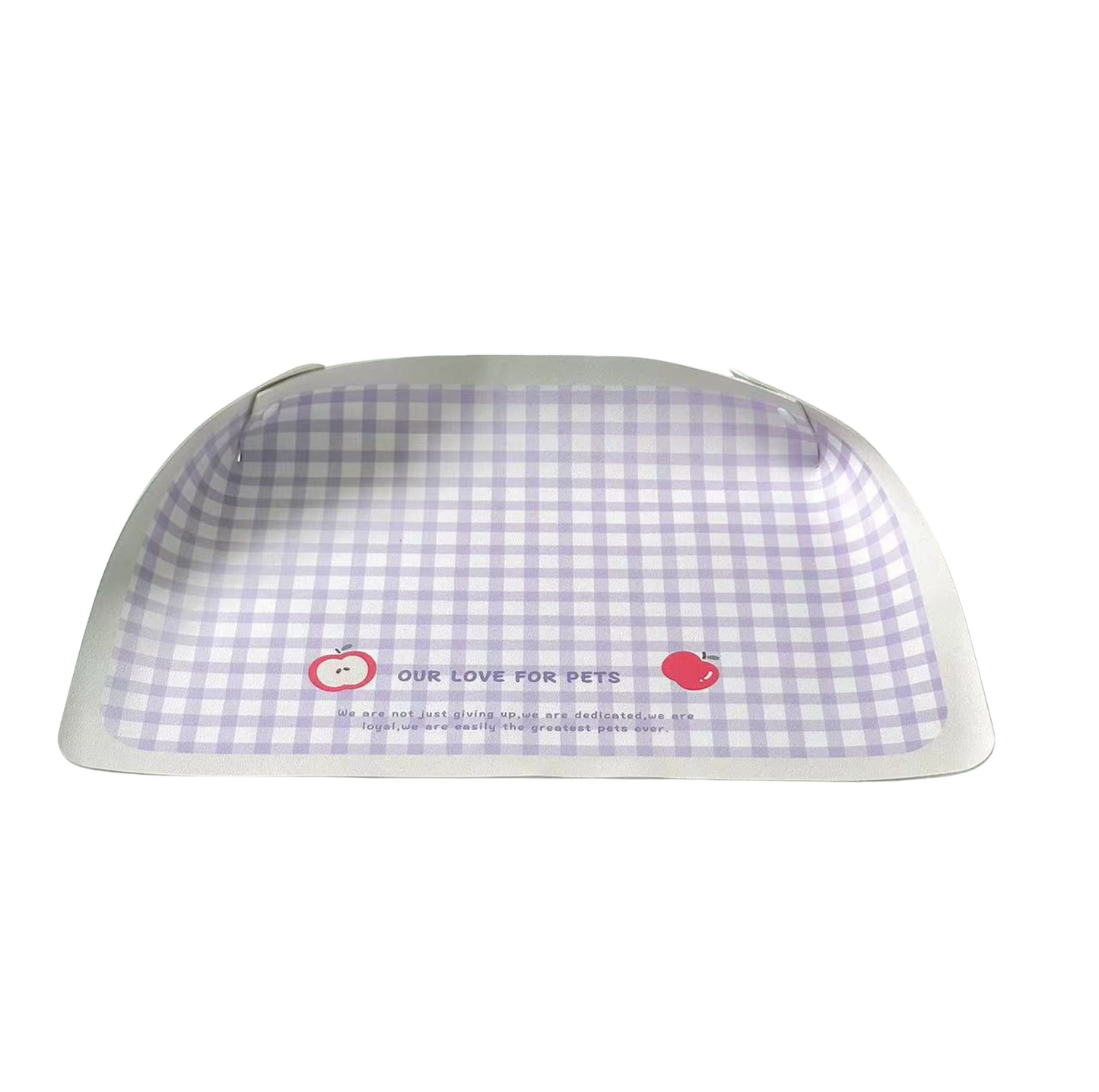 Foldable Waterproof PU Feeding Mat – Splash-Proof & Easy-Clean