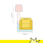 PurLab Multifunctional Cat Lounge - Cozy Sofa Style Cat Bed & Scratch Post