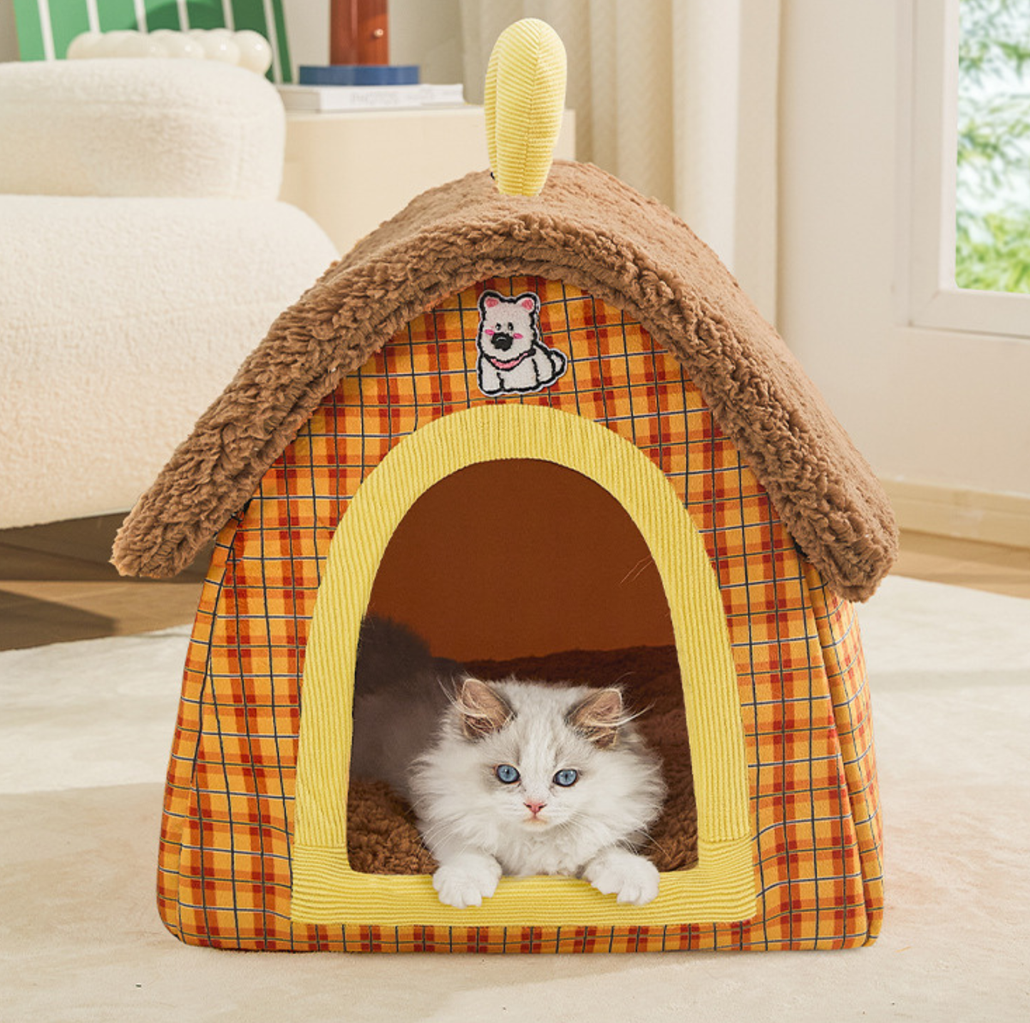 Cottage-Style Soft Pet House