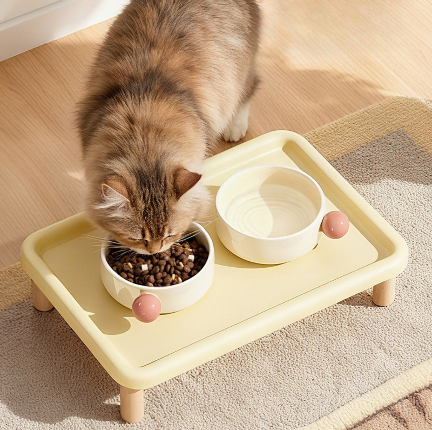 Ceramic Pet Bowl & Stand Set (Available Separately)