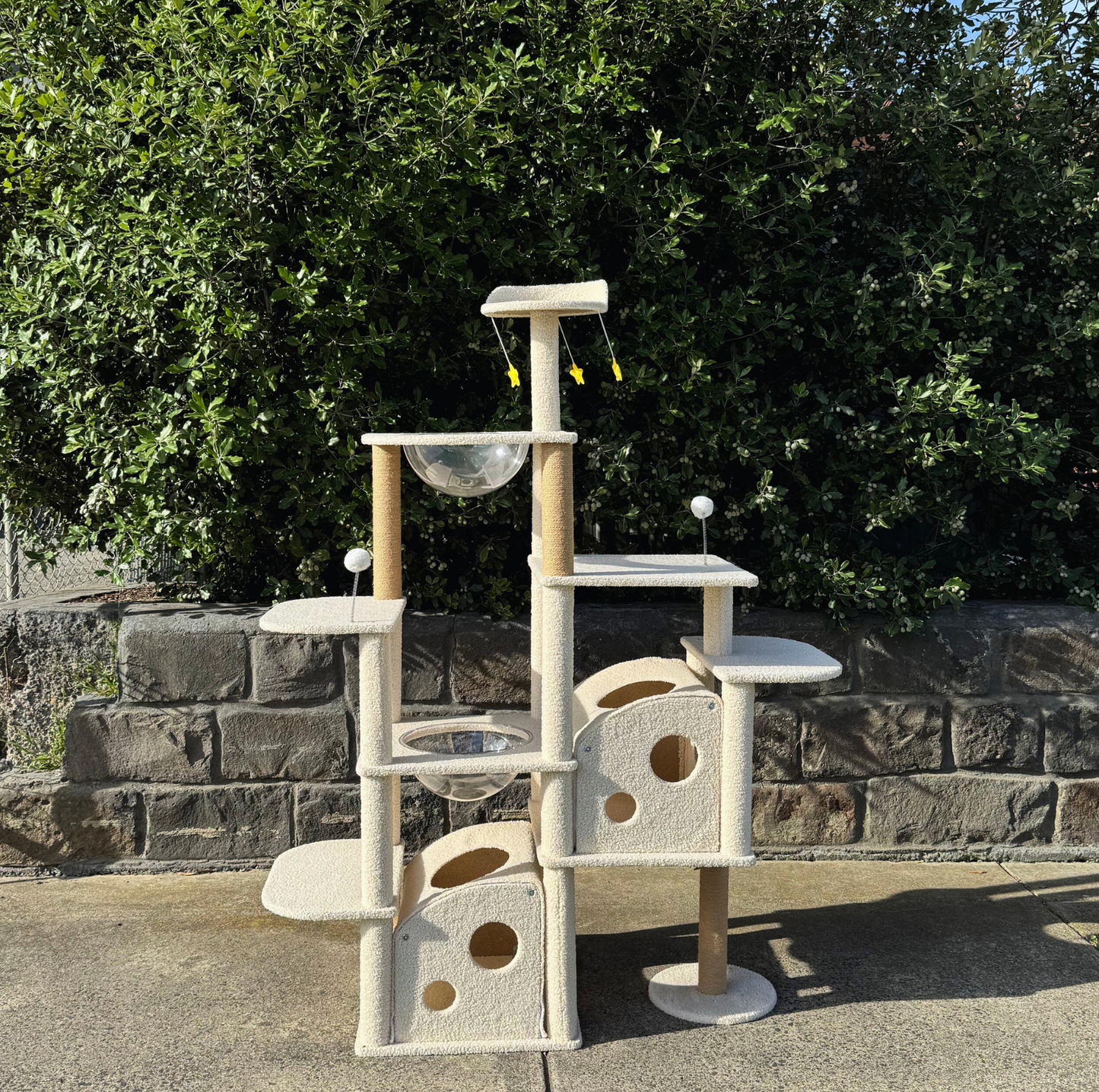 Ella's Castle: Super Large Cat Tree -9 Tiers, Height 173cm