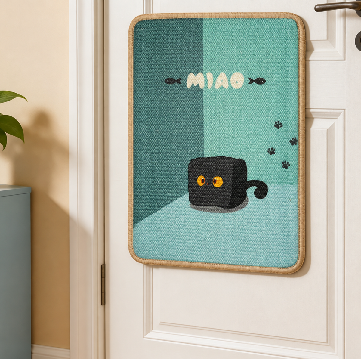 Stick & Scratch Sisal Cat Scratching Mat